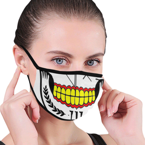 Sugar Skull 2 Mouth Mask