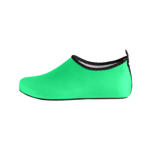 color spring green Kids' Slip-On Water Shoes (Model 056)