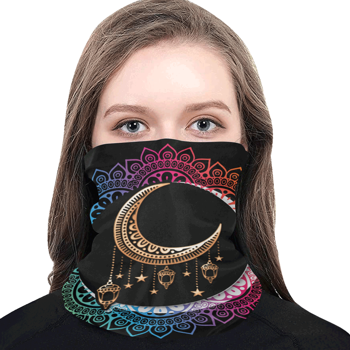Arabian Night Mandala Multifunctional Dust-Proof Headwear (Pack of 5)