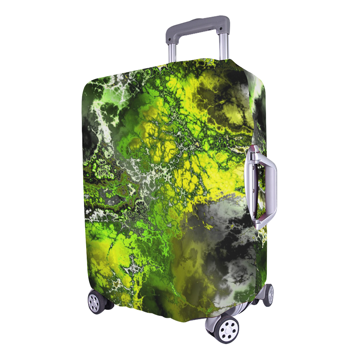 awesome fractal 27 Luggage Cover/Large 26"-28"