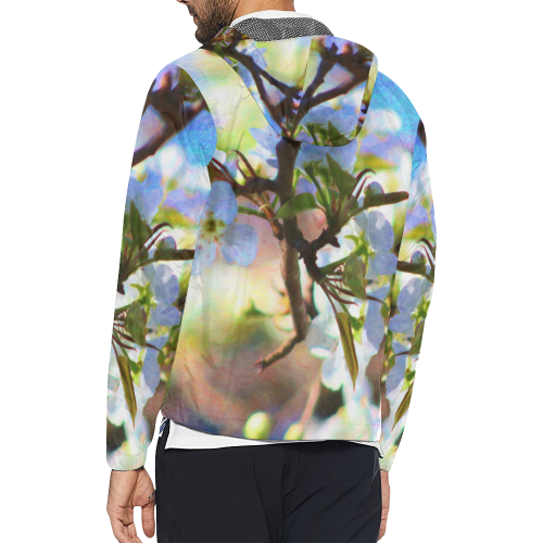 Pear Tree Blossoms Unisex All Over Print Windbreaker (Model H23)