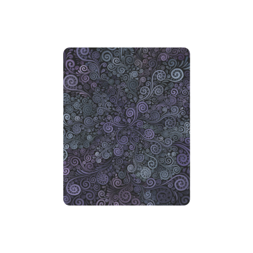 3d Psychedelic Ultra Violet Powder Pastel Rectangle Mousepad
