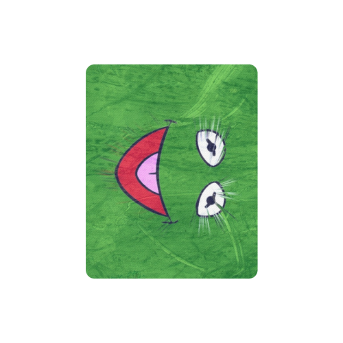 Green Frog by Artdream Rectangle Mousepad