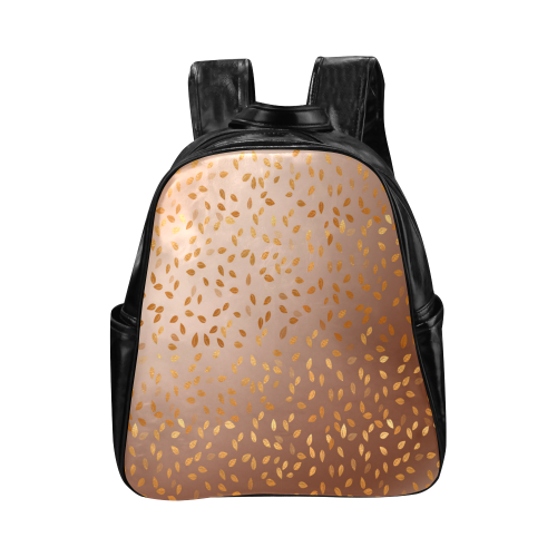 Golden rain Multi-Pockets Backpack (Model 1636)