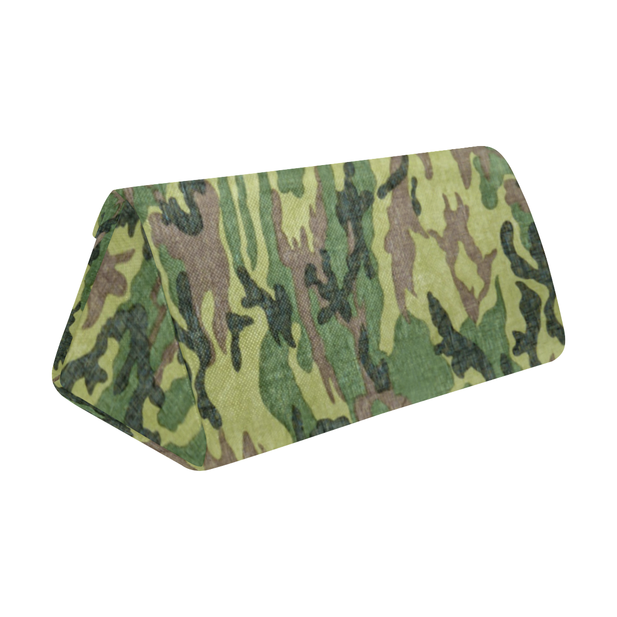 Military Camo Green Woodland Camouflage Custom Foldable Glasses Case