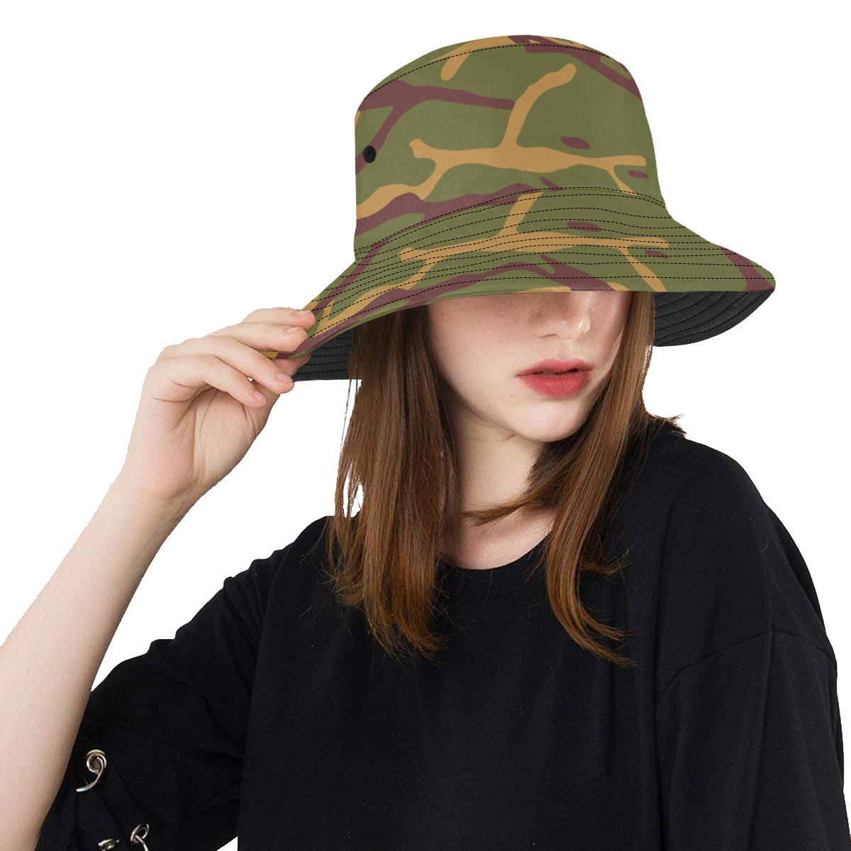 Yugoslav M68 MOL camouflage All Over Print Bucket Hat