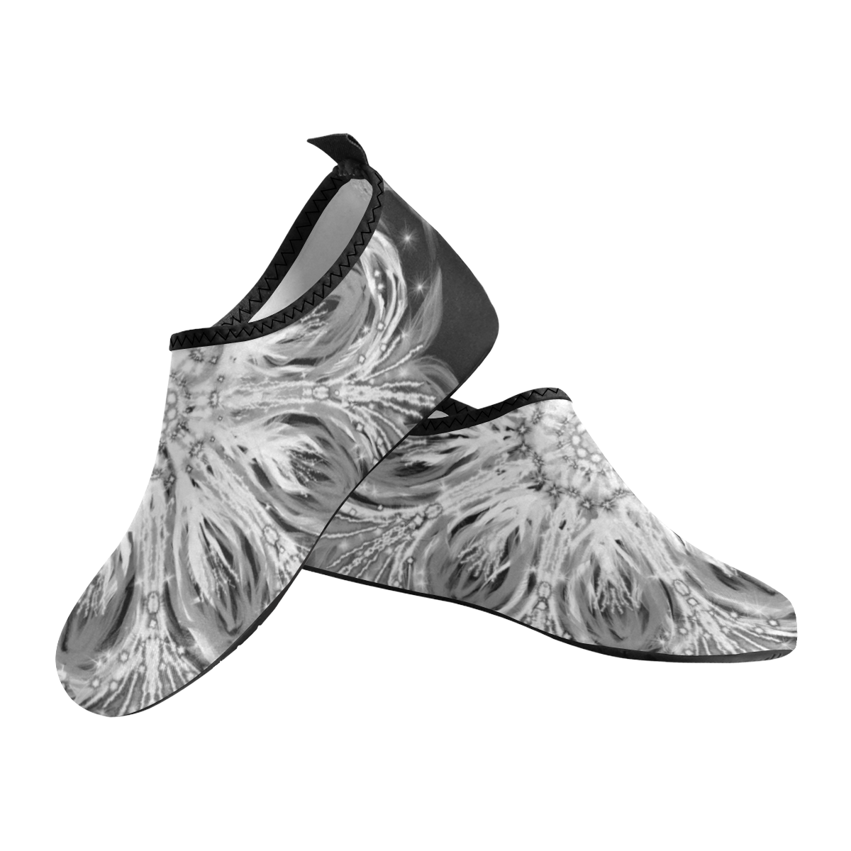 flower 9 Men's Slip-On Water Shoes (Model 056)