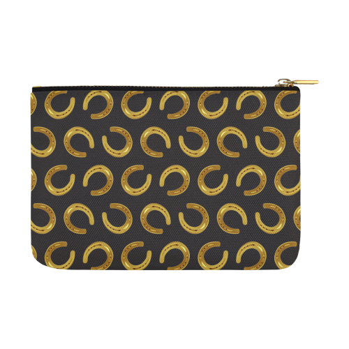 Golden horseshoe Carry-All Pouch 12.5''x8.5''