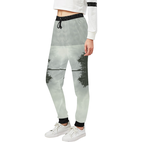 cloud island with a horizon so clear Unisex All Over Print Sweatpants (Model L11)