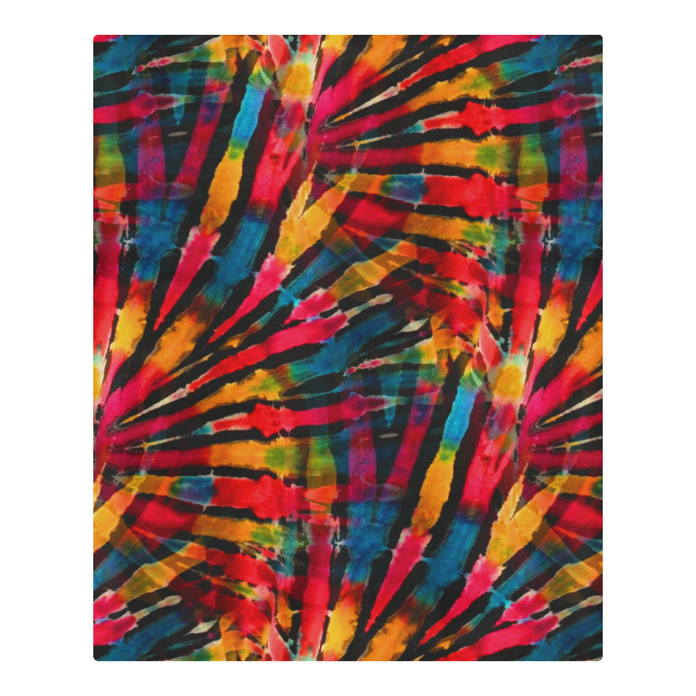 Hippy Spirit Tie Dye 3-Piece Bedding Set