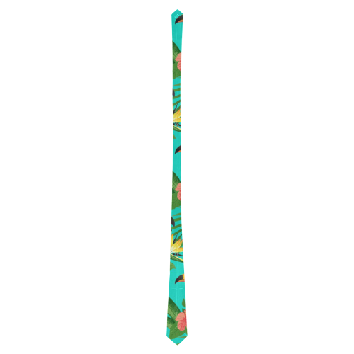 Tropical Summer Toucan Pattern Classic Necktie (Two Sides)