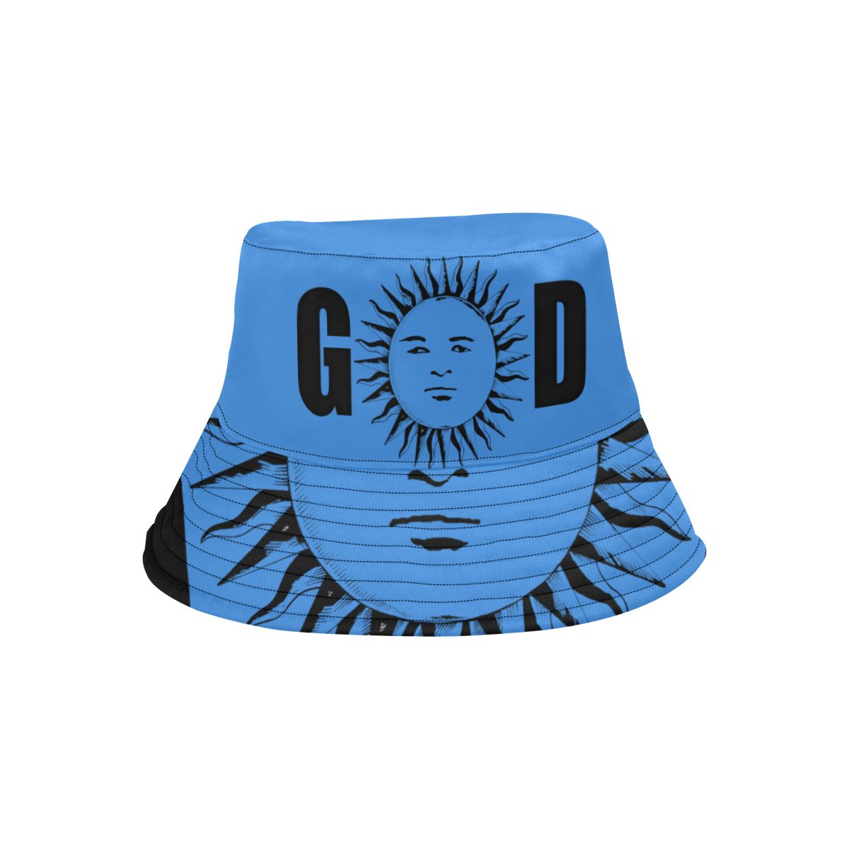 GOD Bucket Hat Sky All Over Print Bucket Hat
