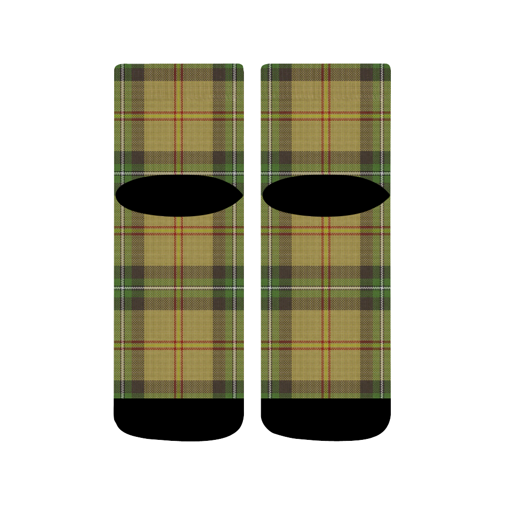 Saskatchewan tartan Quarter Socks