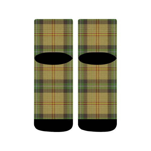 Saskatchewan tartan Quarter Socks