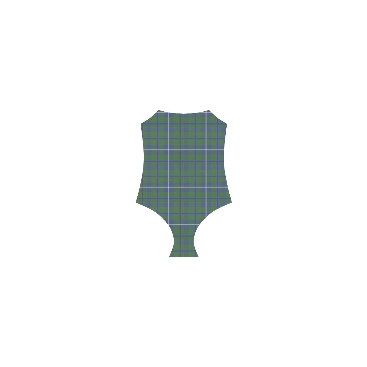 Douglas Tartan Strap Swimsuit ( Model S05)