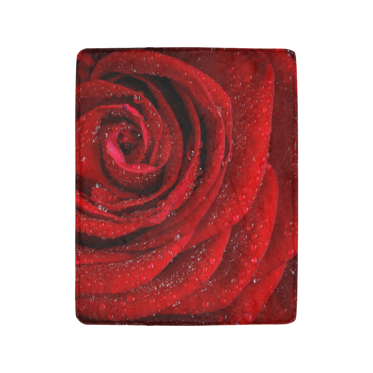 Red rosa Ultra-Soft Micro Fleece Blanket 40"x50"