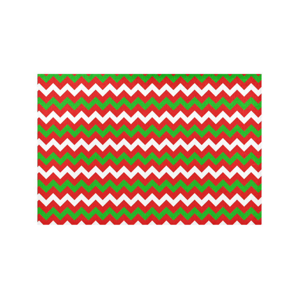 Christmas Zigzag Placemat 12''x18''