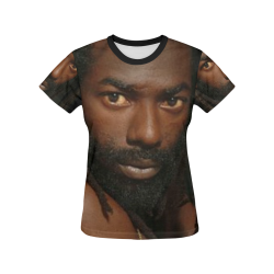 Eddie Toni Buju Banton T-shirt All Over Print T-shirt for Women/Large Size (USA Size) (Model T40)