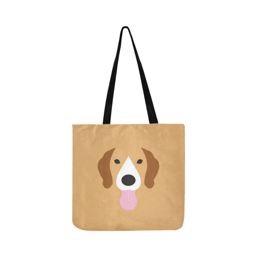 Beagle Minimalist Doggie Bag Reusable Shopping Bag Model 1660 (Two sides)