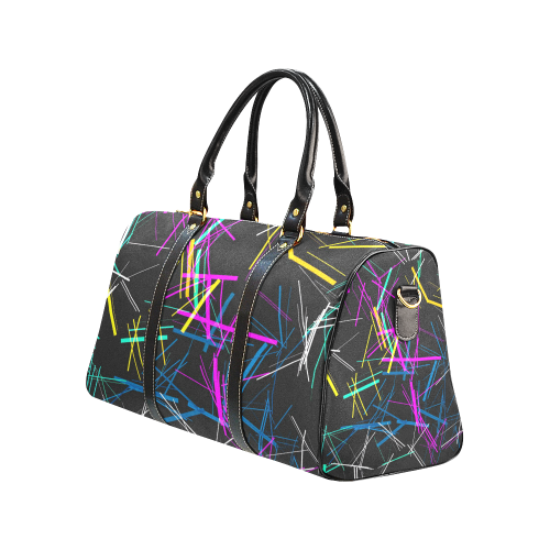 New Pattern factory 1A by JamColors New Waterproof Travel Bag/Large (Model 1639)