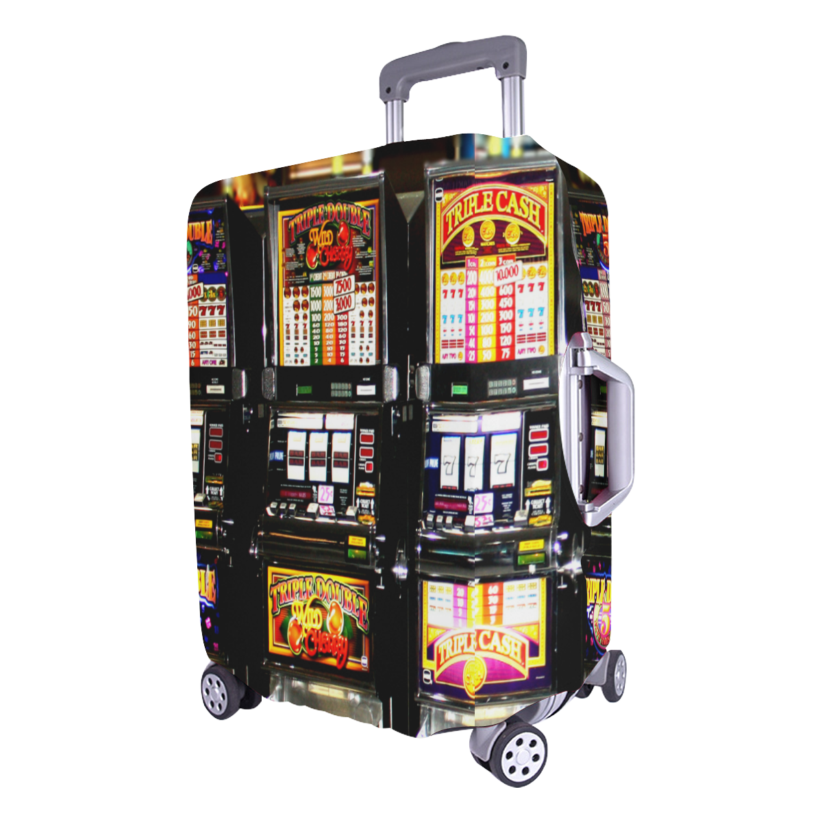 Lucky Slot Machines - Dream Machines Luggage Cover/Large 26"-28"