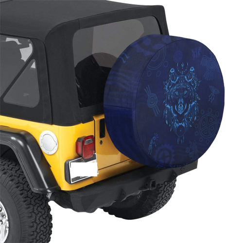 Blue Wolf 34 Inch Spare Tire Cover