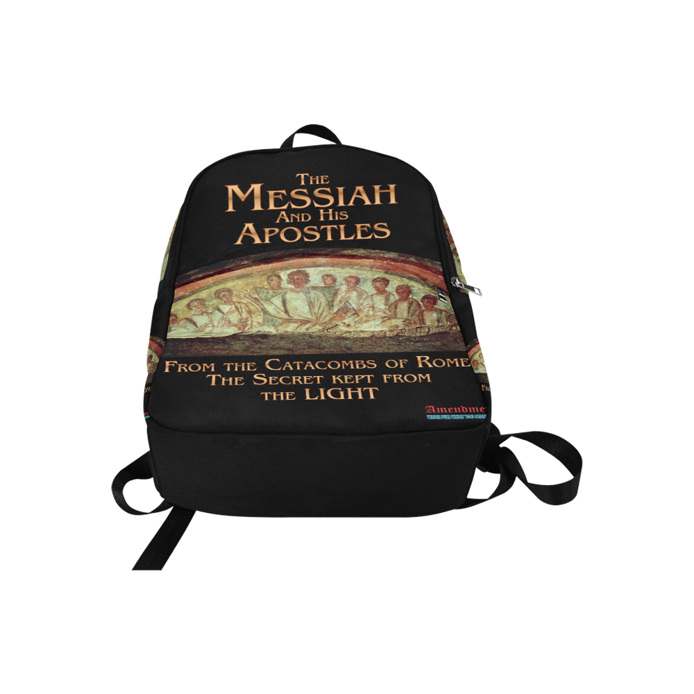 Messiah Design-in-Eng Fabric Backpack for Adult (Model 1659)