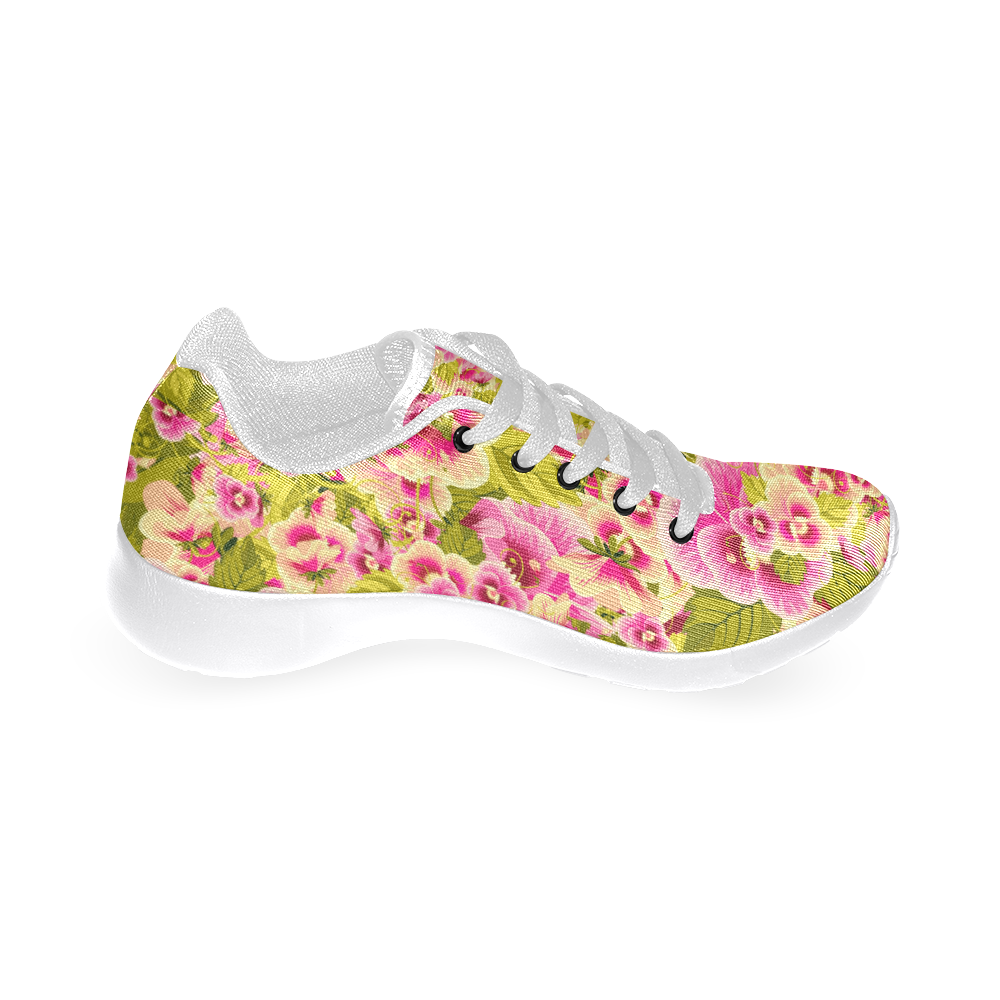 colorful flower pattern Women’s Running Shoes (Model 020)