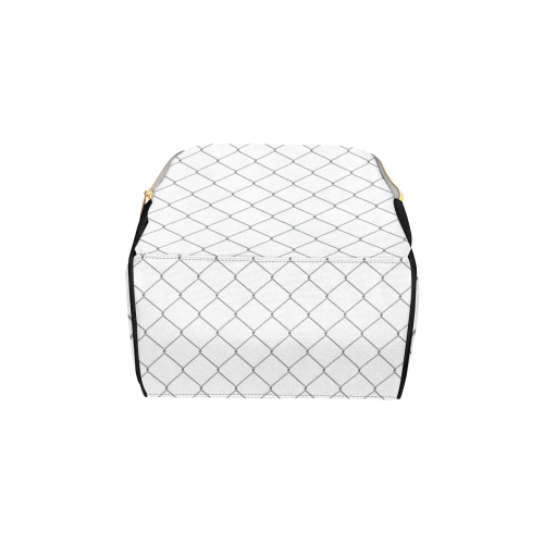 Caged Fence MMA Inspired Diaper Backpack Multi-Function Diaper Backpack/Diaper Bag (Model 1688)