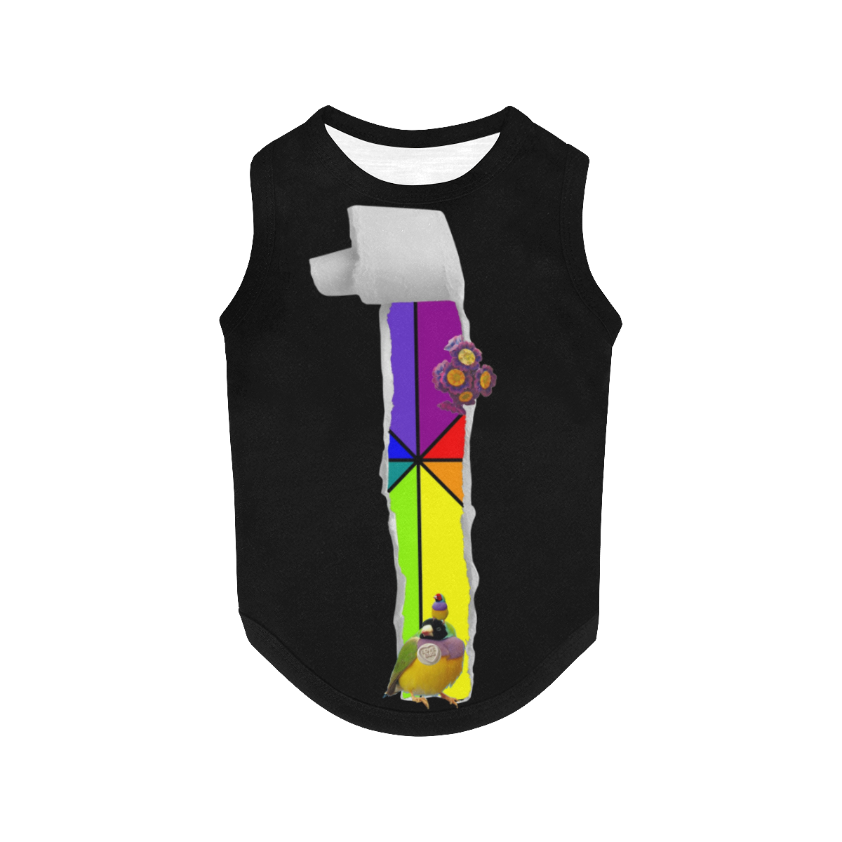 Brighter Days are Coming 2 All Over Print Pet Tank Top