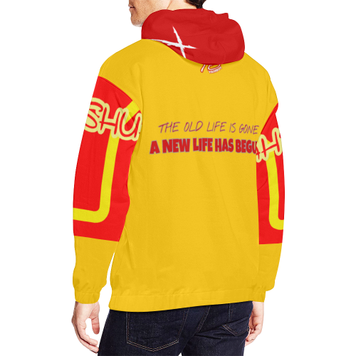 Saved Transformed Hoodie YR All Over Print Hoodie for Men (USA Size) (Model H13)