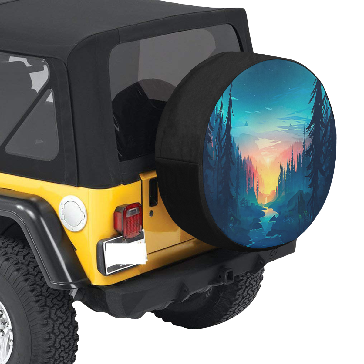 Nature Outdoor Art 34 Inch Spare Tire Cover
