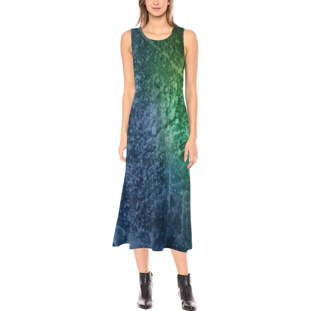 bgc Phaedra Sleeveless Open Fork Long Dress (Model D08)