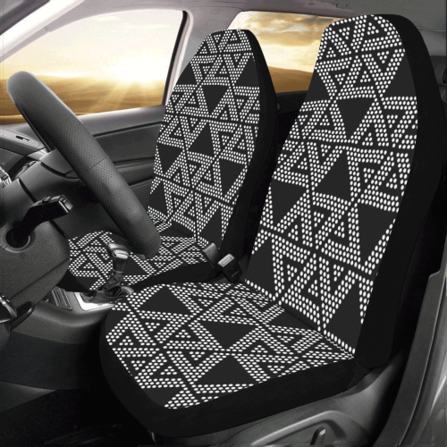 Polka Dots Party Car Seat Covers (Set of 2)