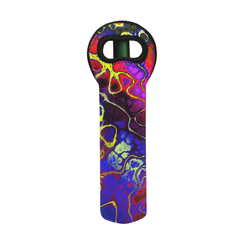 awesome fractal 35C by JamColors Neoprene Wine Bag