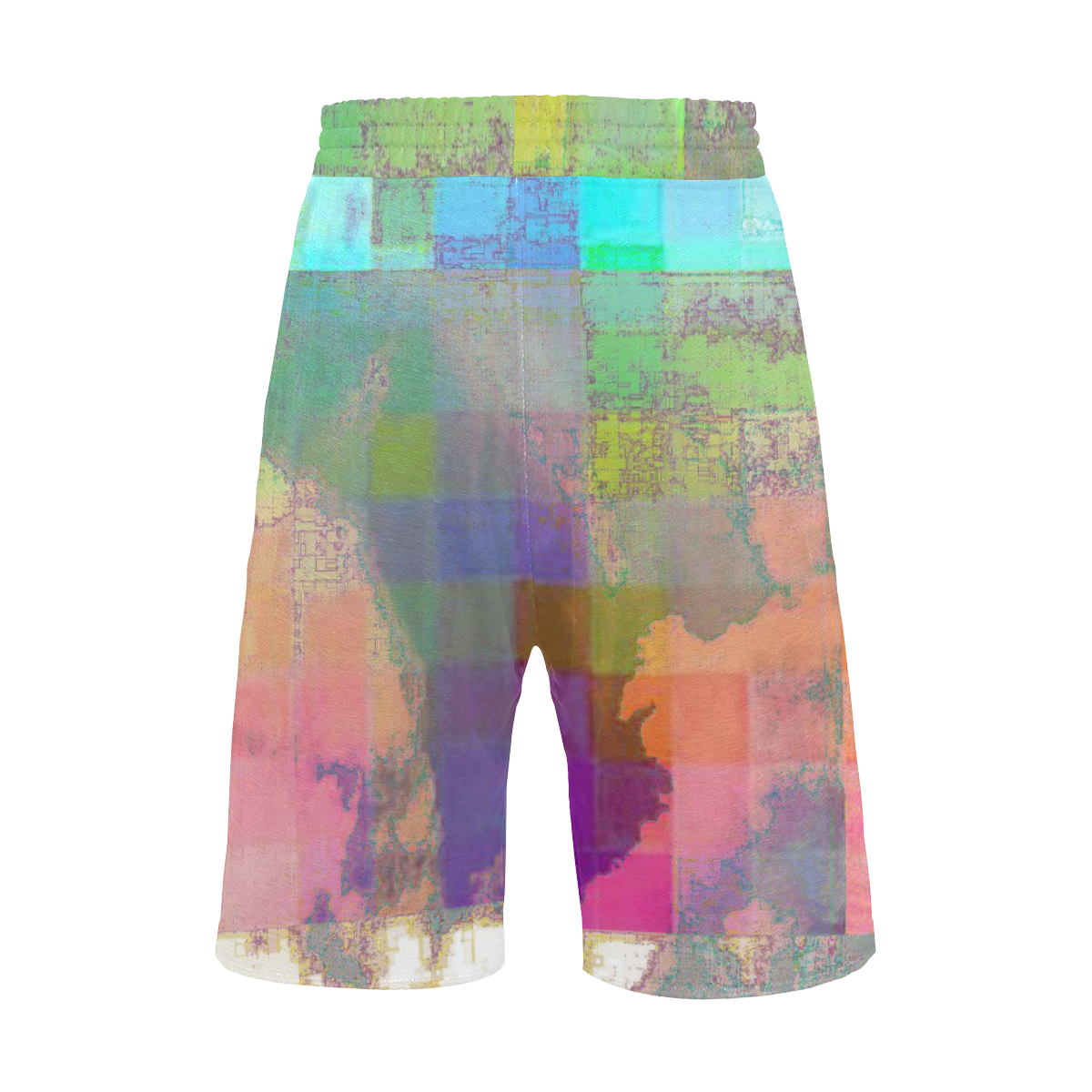 rainbow cloud 3 Men's All Over Print Casual Shorts (Model L23)