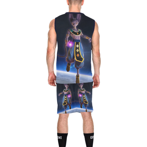 BEERUS BOSS All Over Print Basketball Uniform