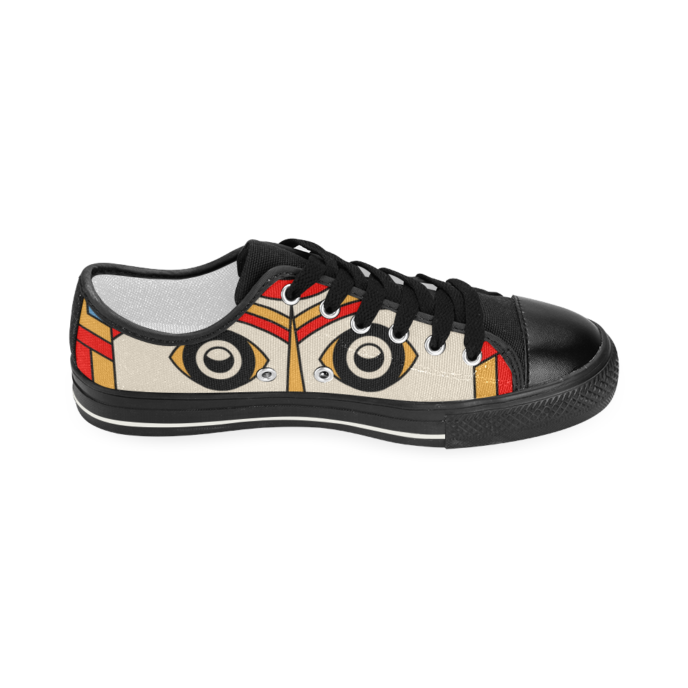 Aztec Religion Tribal Women's Classic Canvas Shoes (Model 018)