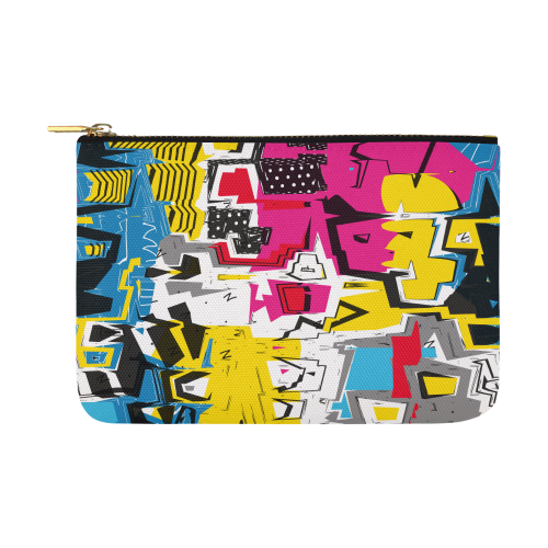 Distorted shapes Carry-All Pouch 12.5''x8.5''