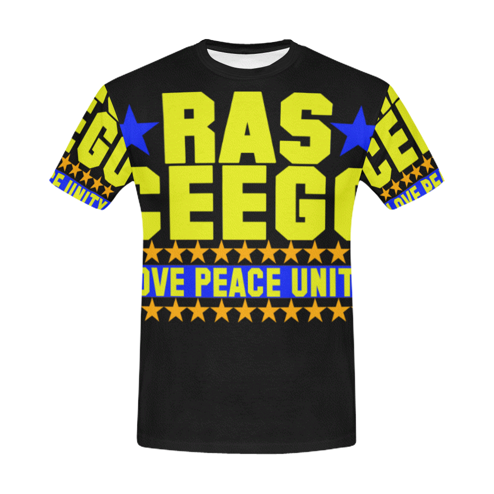 Ras Ceego Father's Day All Over Print T-Shirt for Men/Large Size (USA Size) Model T40)