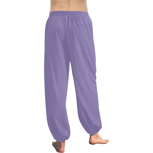 Paisley Purple Women's All Over Print Harem Pants (Model L18)