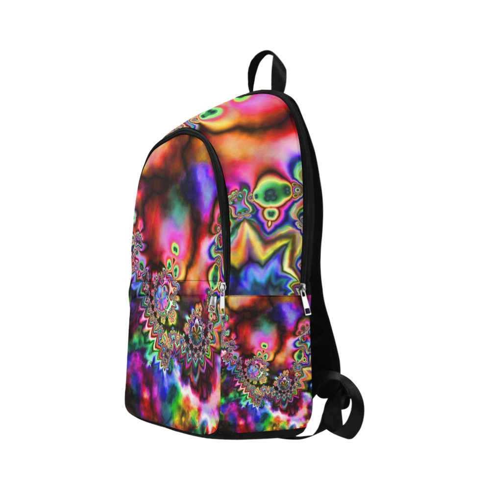 Rainbow Melting Fabric Backpack for Adult (Model 1659)