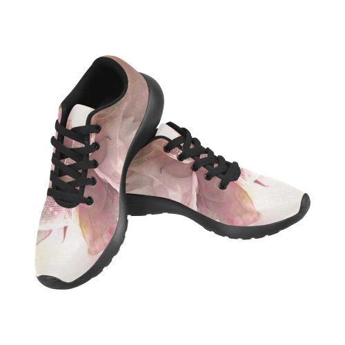 Beautiful soft roses Men's Running Shoes/Large Size (Model 020)