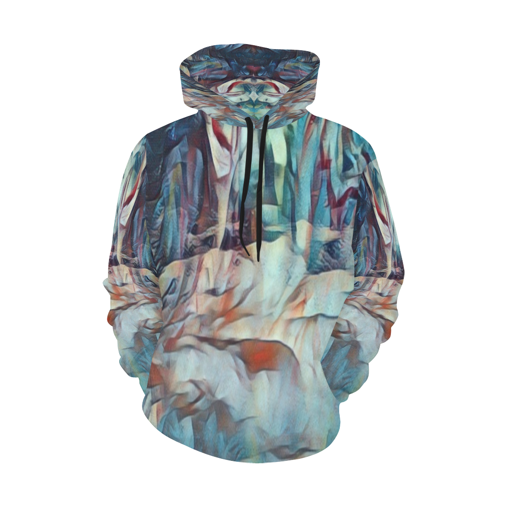 aquahoodie All Over Print Hoodie for Women (USA Size) (Model H13)