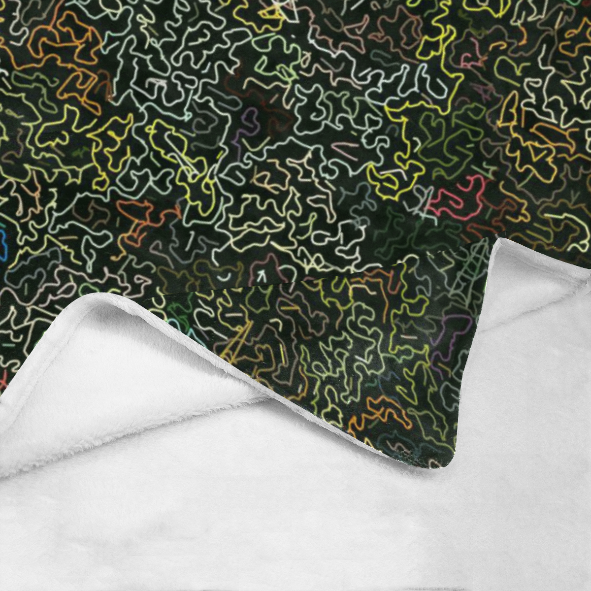 Chaos B2 by FeelGood Ultra-Soft Micro Fleece Blanket 70''x80''