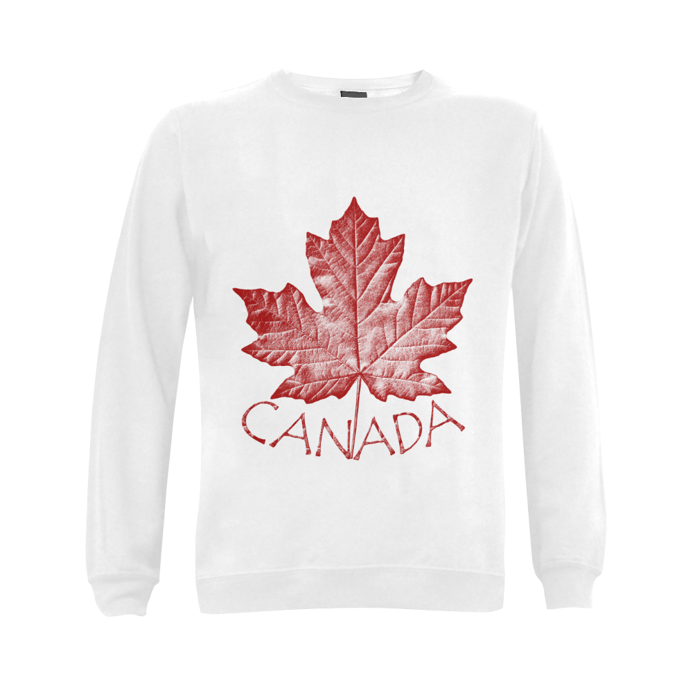 Canada Souvenir Sweatshirts Retro Canada Shirts Gildan Crewneck Sweatshirt(NEW) (Model H01)