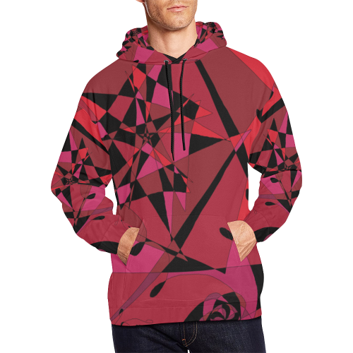 Abstract #8 S 2020 All Over Print Hoodie for Men/Large Size (USA Size) (Model H13)