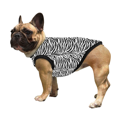 Halloween Zebra Pattern All Over Print Pet Tank Top