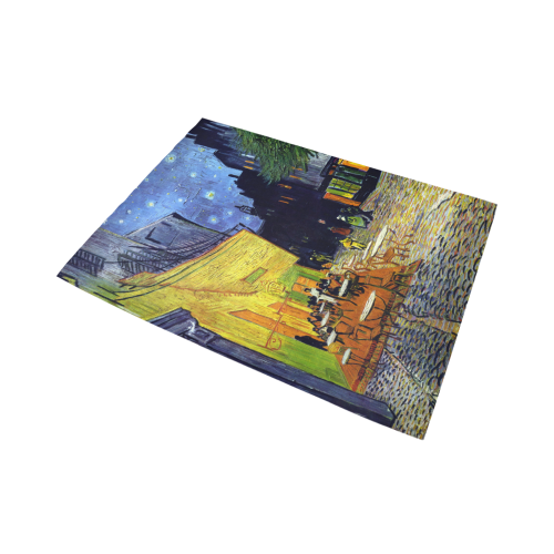 Vincent Willem van Gogh - Cafe Terrace at Night Area Rug7'x5'