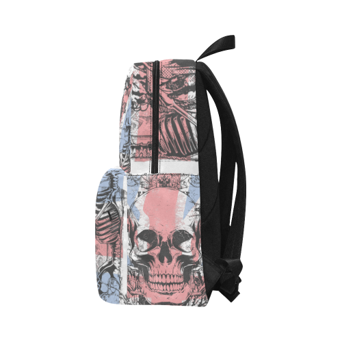 British flag with skull and bones Unisex Classic Backpack (Model 1673)